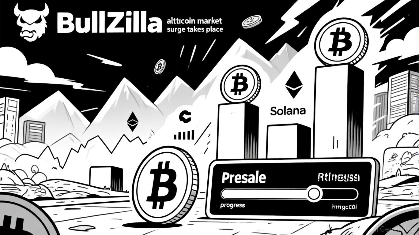 BullZilla (BZIL) 预售和 2025 年山寨币激增：加密货币市场的新趋势